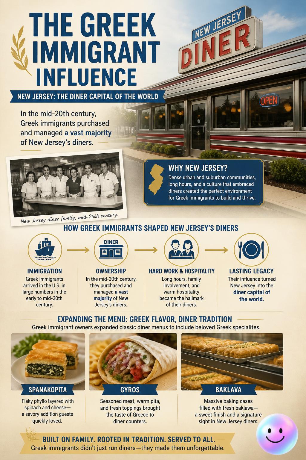 The Greek immigrant influence