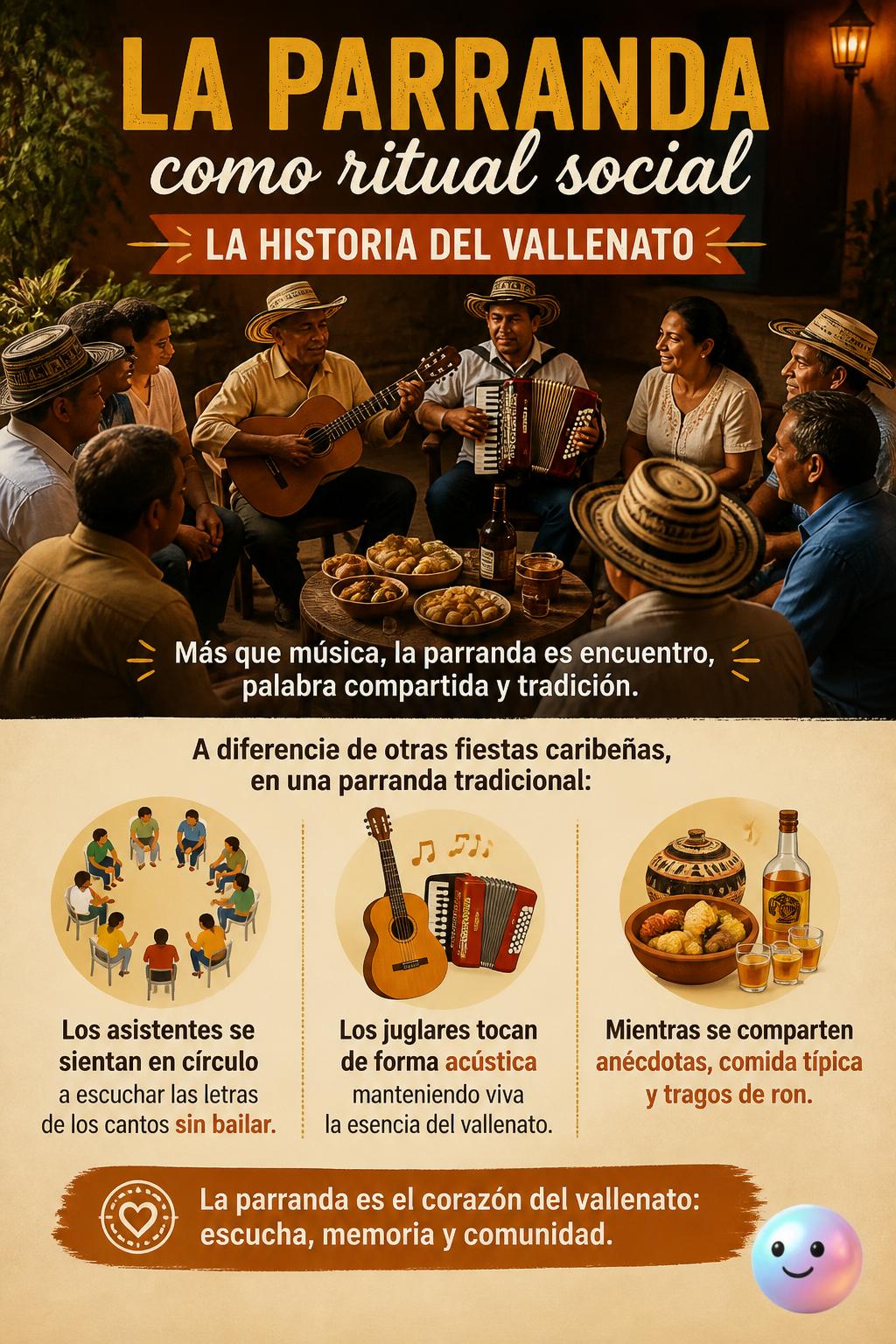 La parranda como ritual social