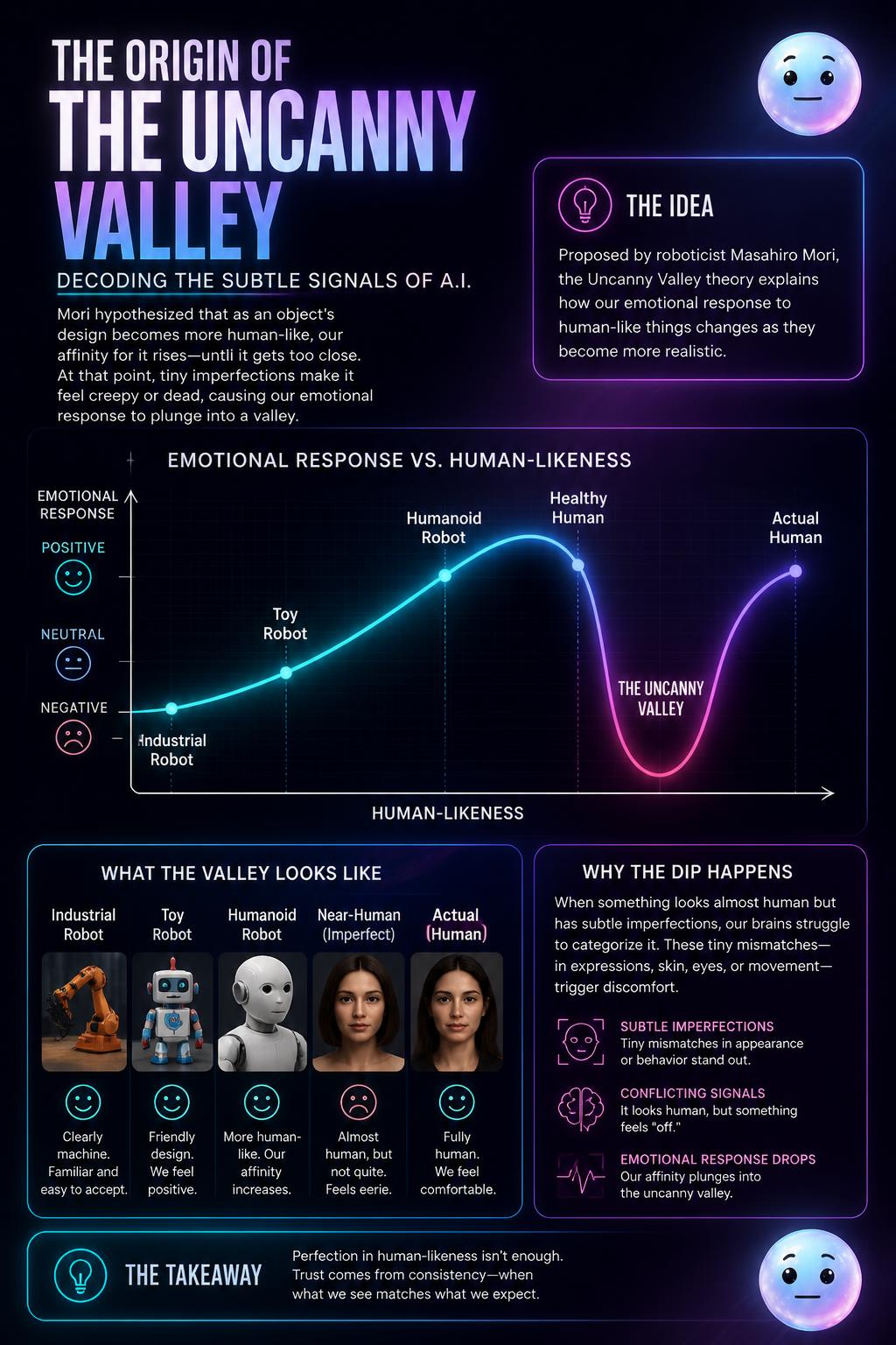The origin of the valley