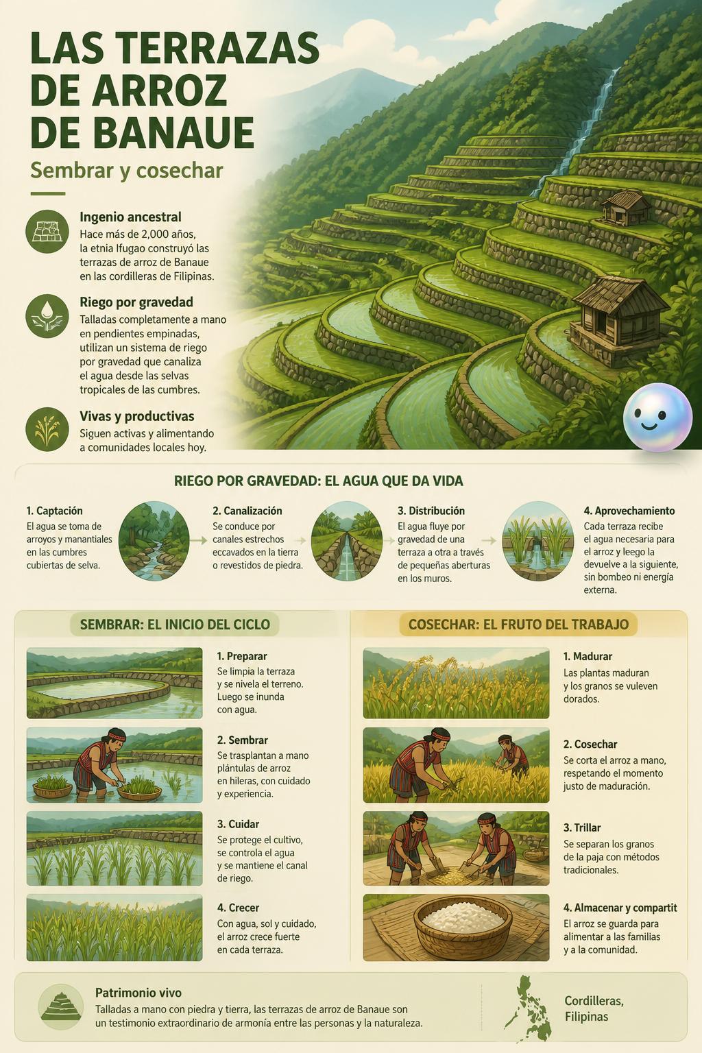 Las terrazas de arroz de Banaue