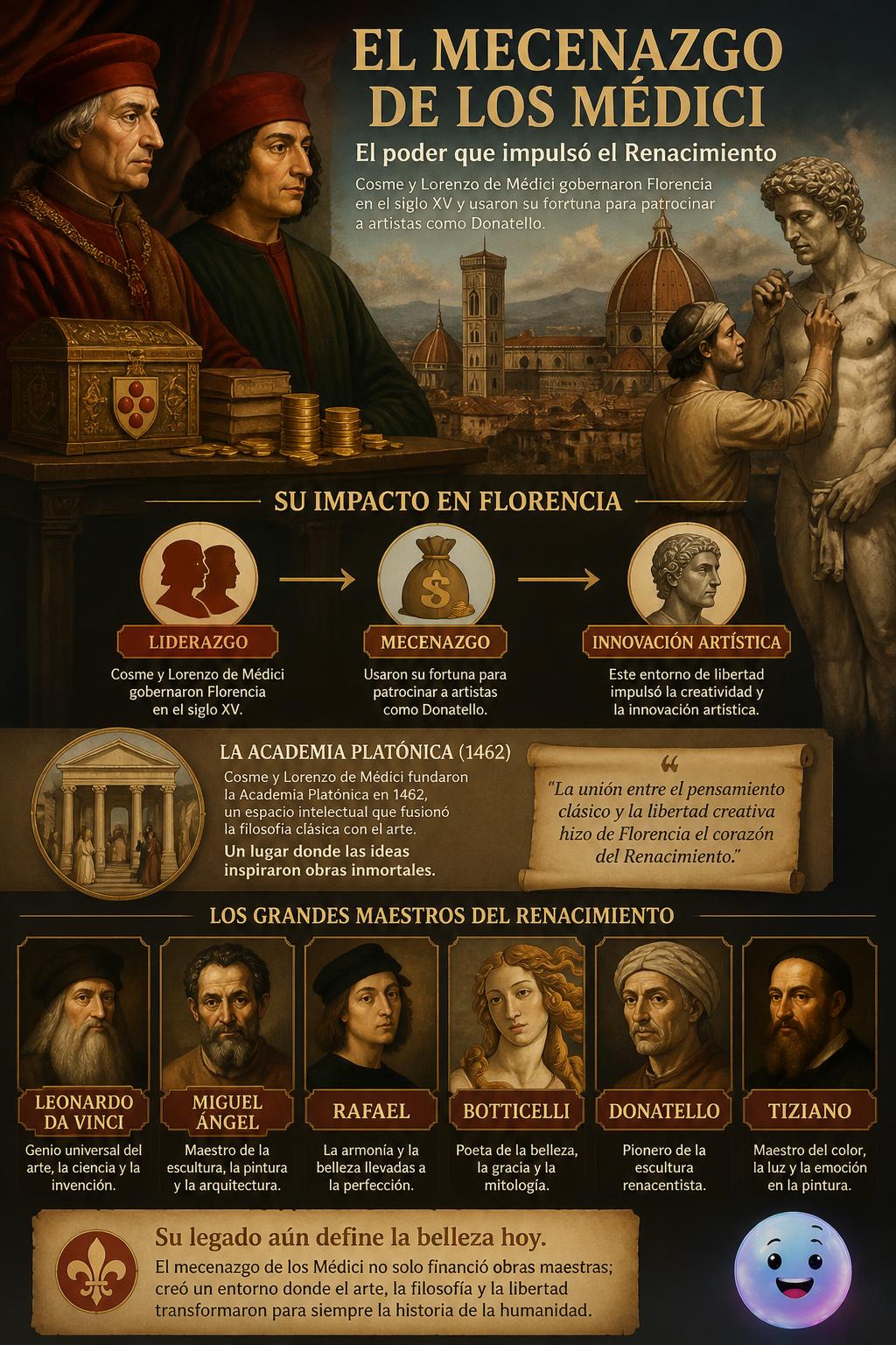 El mecenazgo de los Médici