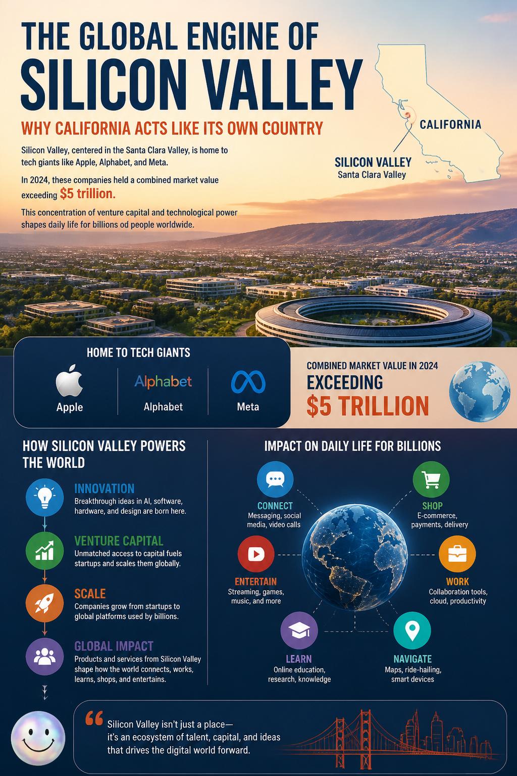 The global engine of Silicon Valley