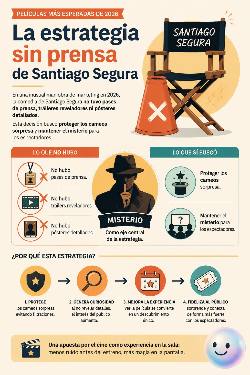La estrategia sin prensa de Santiago Segura