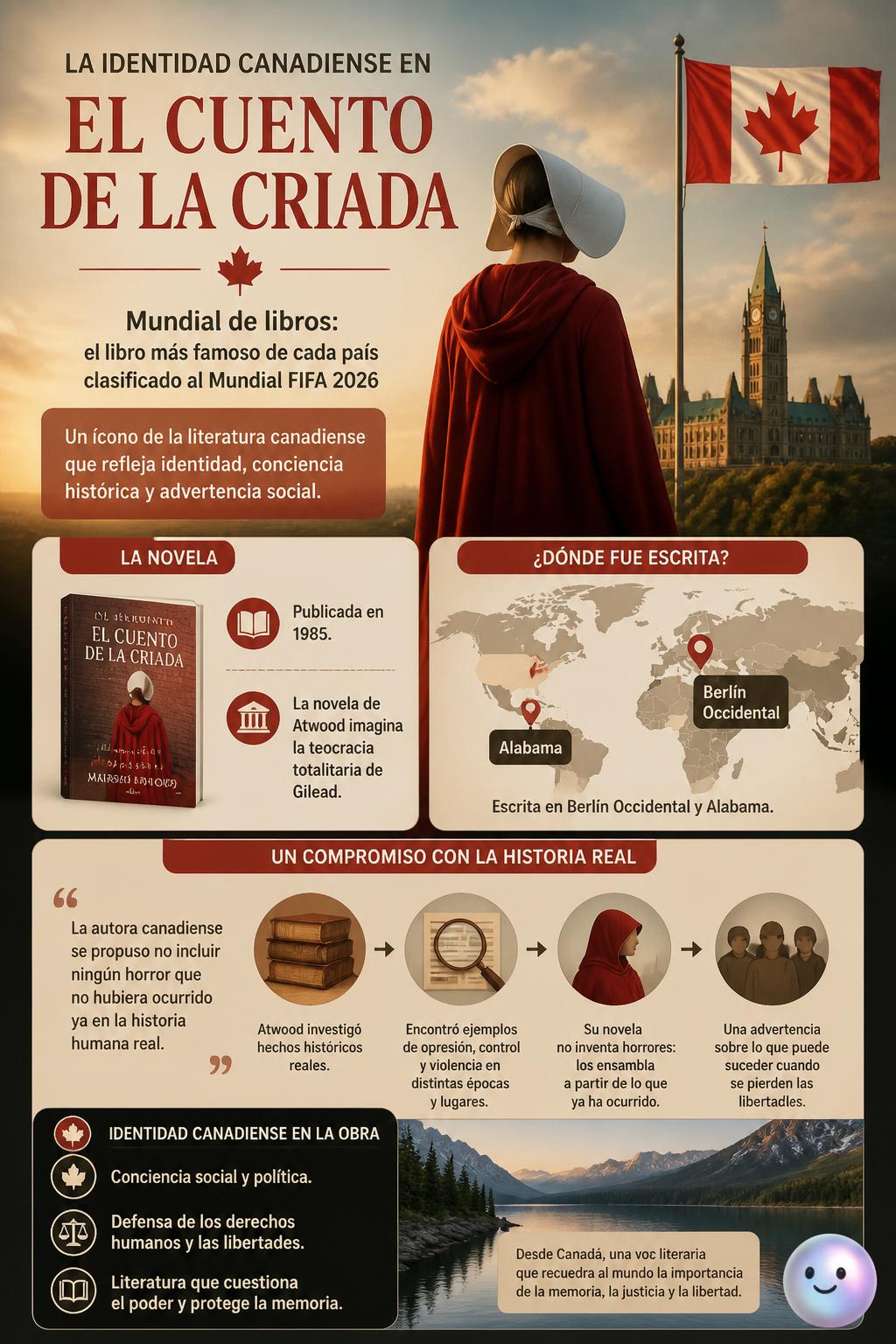 La identidad canadiense en El cuento de la criada