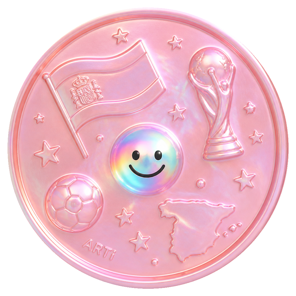 Medalla de España campeona del Mundial 2026
