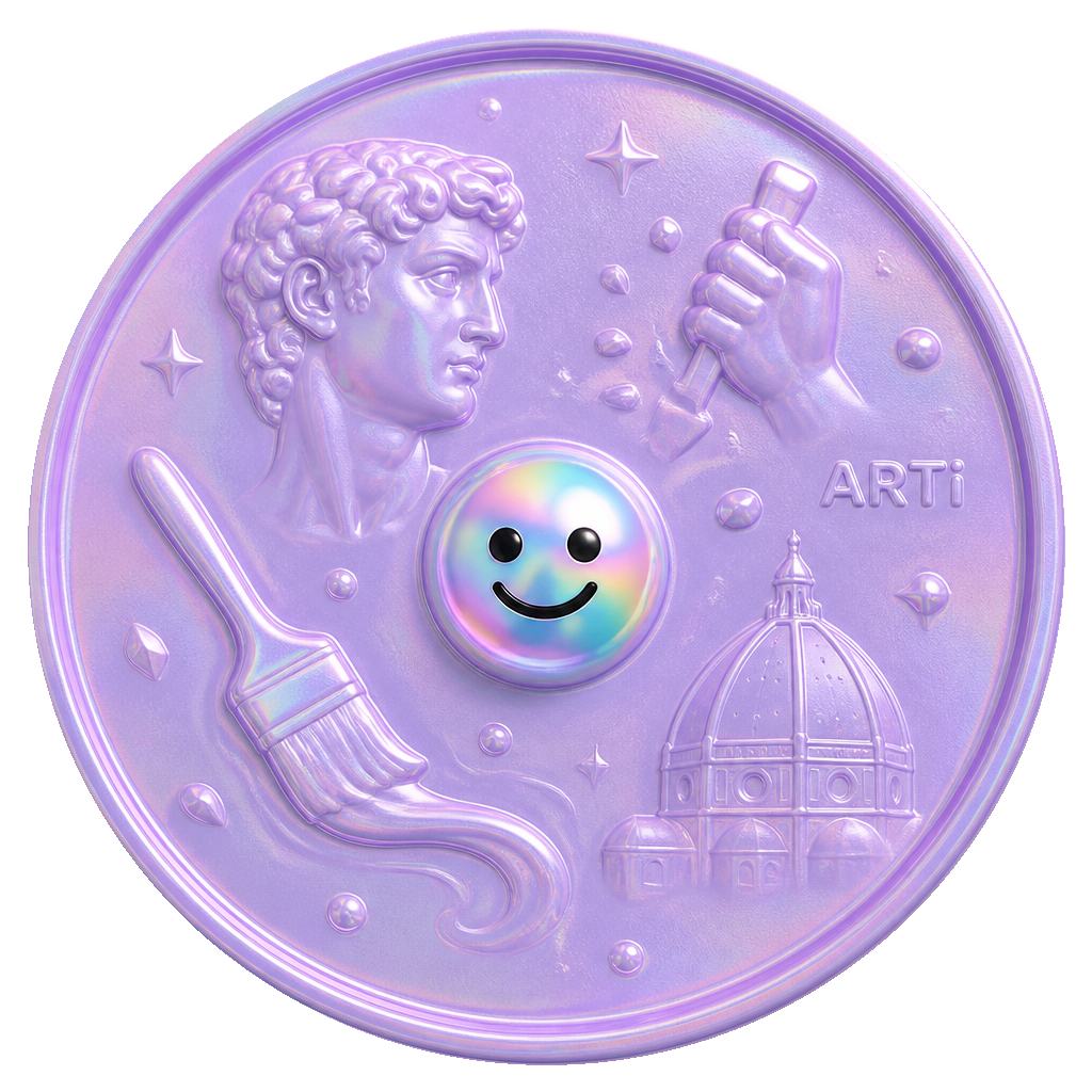 Medalla de La febbre del marmo e il pennello ribelle di Michelangelo