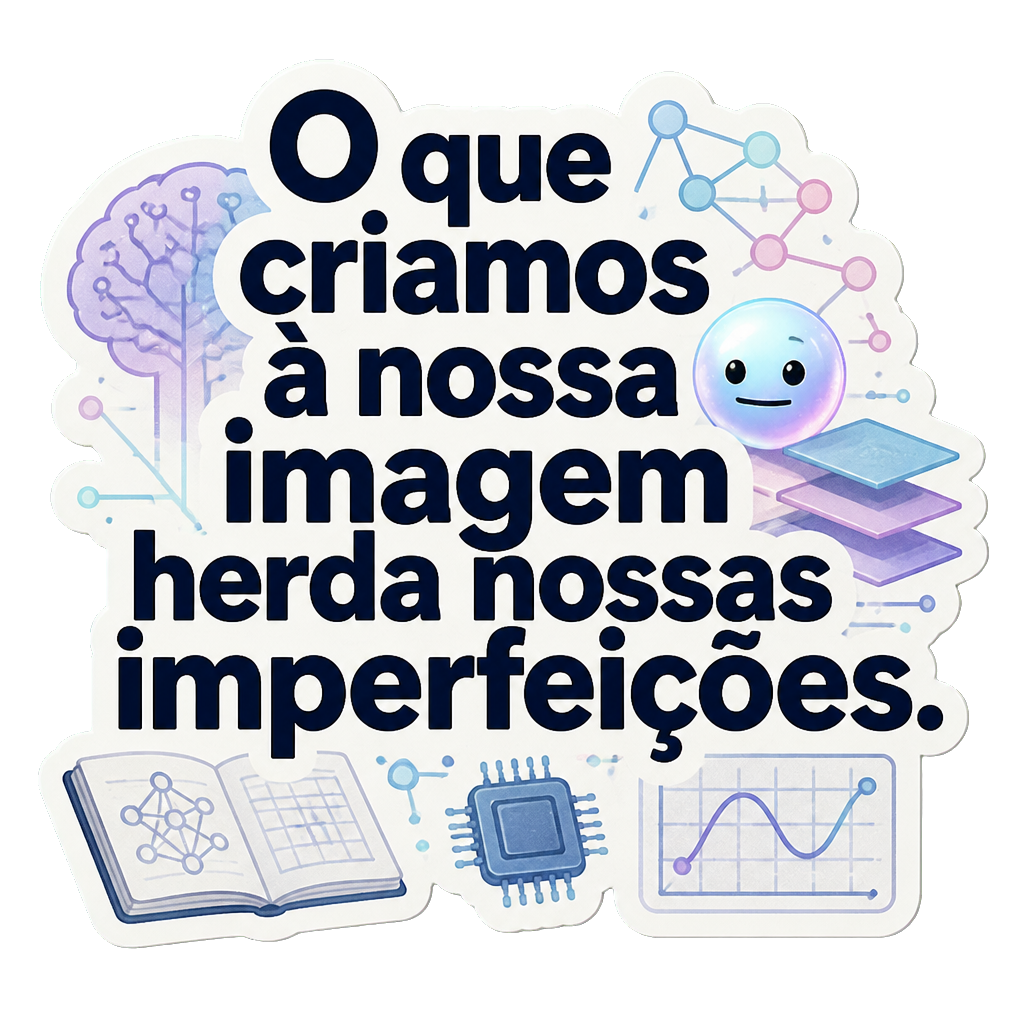 O que criamos à nossa imagem herda nossas imperfeições.