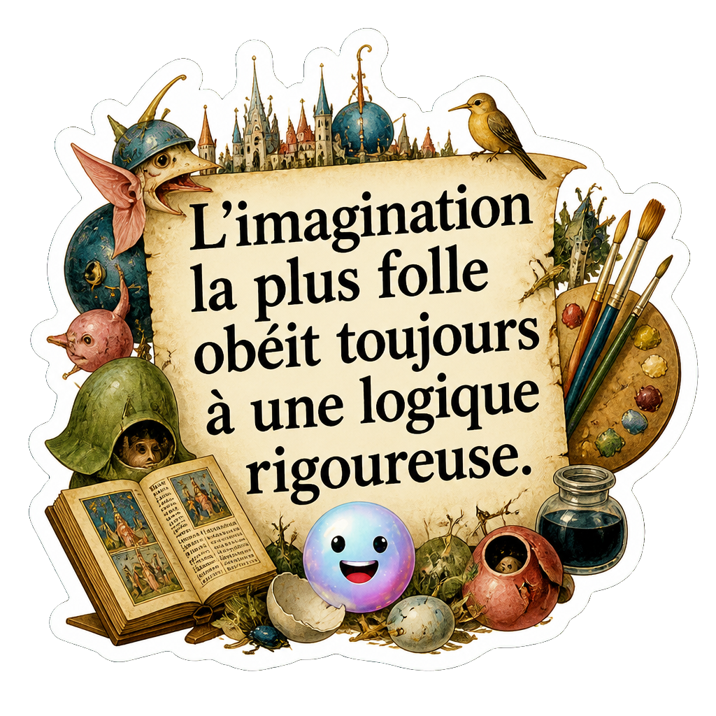 L'imagination la plus folle obéit toujours à une logique rigoureuse.