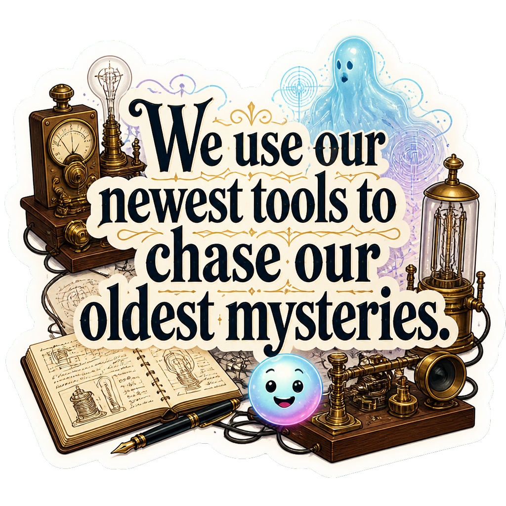 We use our newest tools to chase our oldest mysteries.