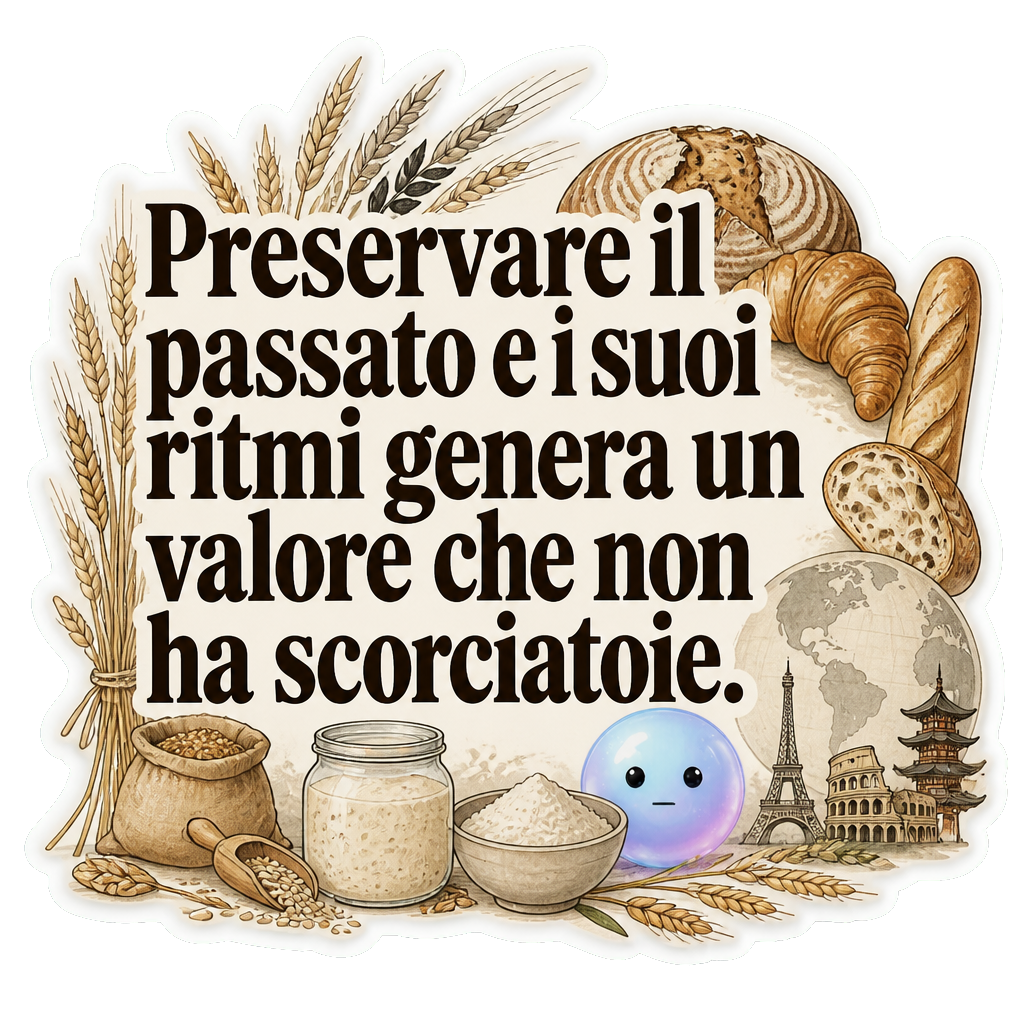 Preservare il passato e i suoi ritmi genera un valore che non ha scorciatoie.