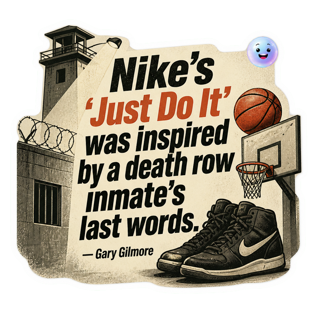 Nike’s 'Just Do It' was inspired by a death row inmate's last words.