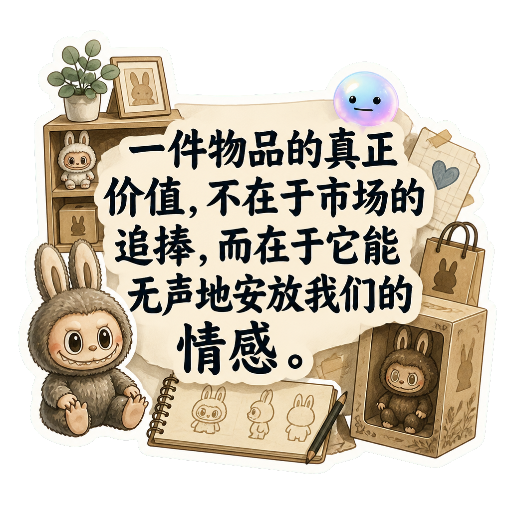 一件物品的真正价值，不在于市场的追捧，而在于它能无声地安放我们的情感。