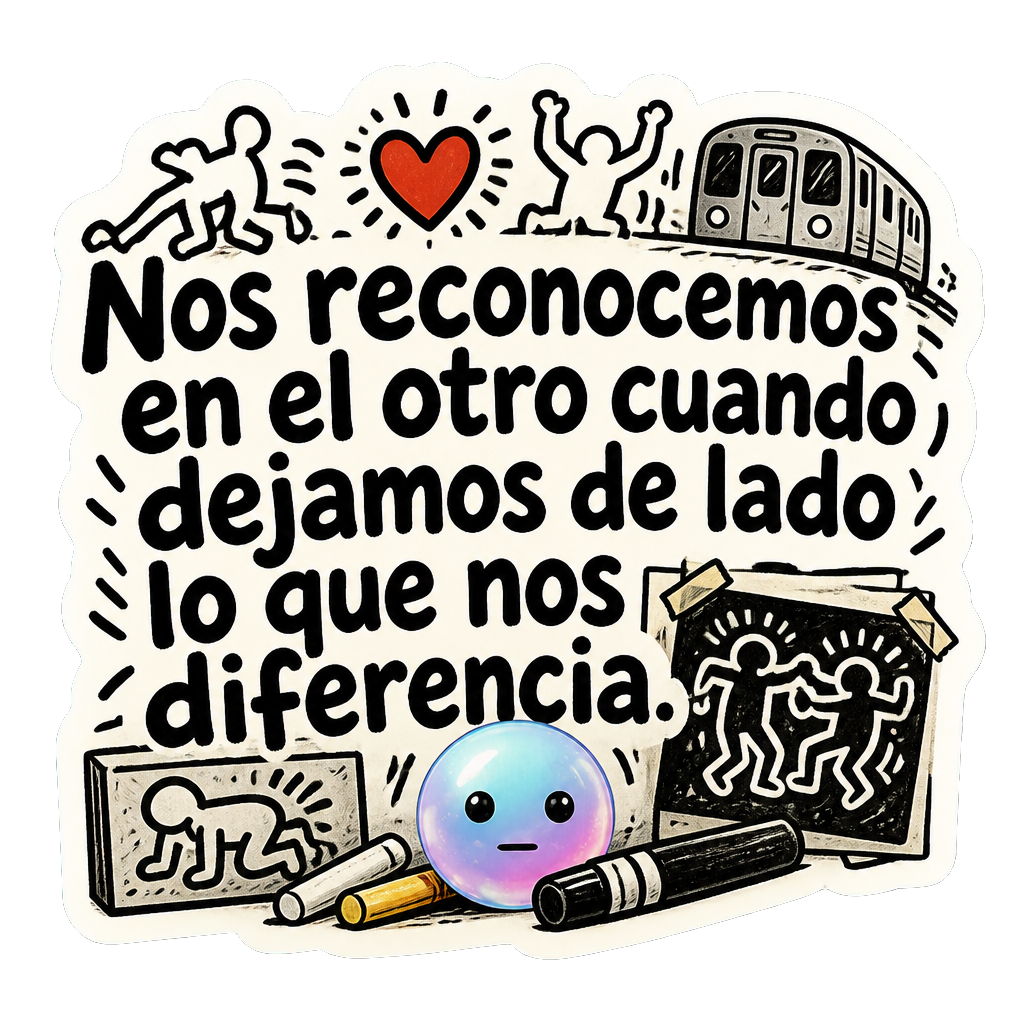 Nos reconocemos en el otro cuando dejamos de lado lo que nos diferencia.