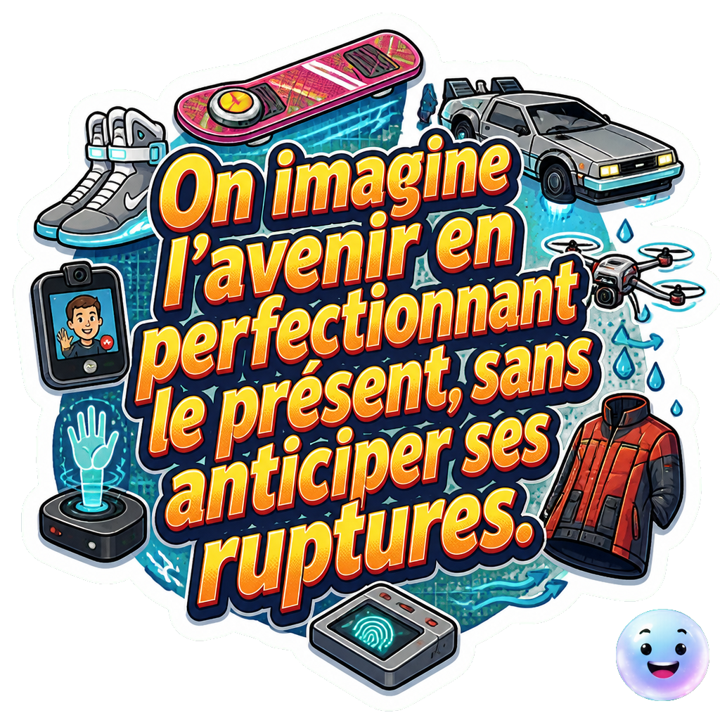 On imagine l'avenir en perfectionnant le présent, sans anticiper ses ruptures.