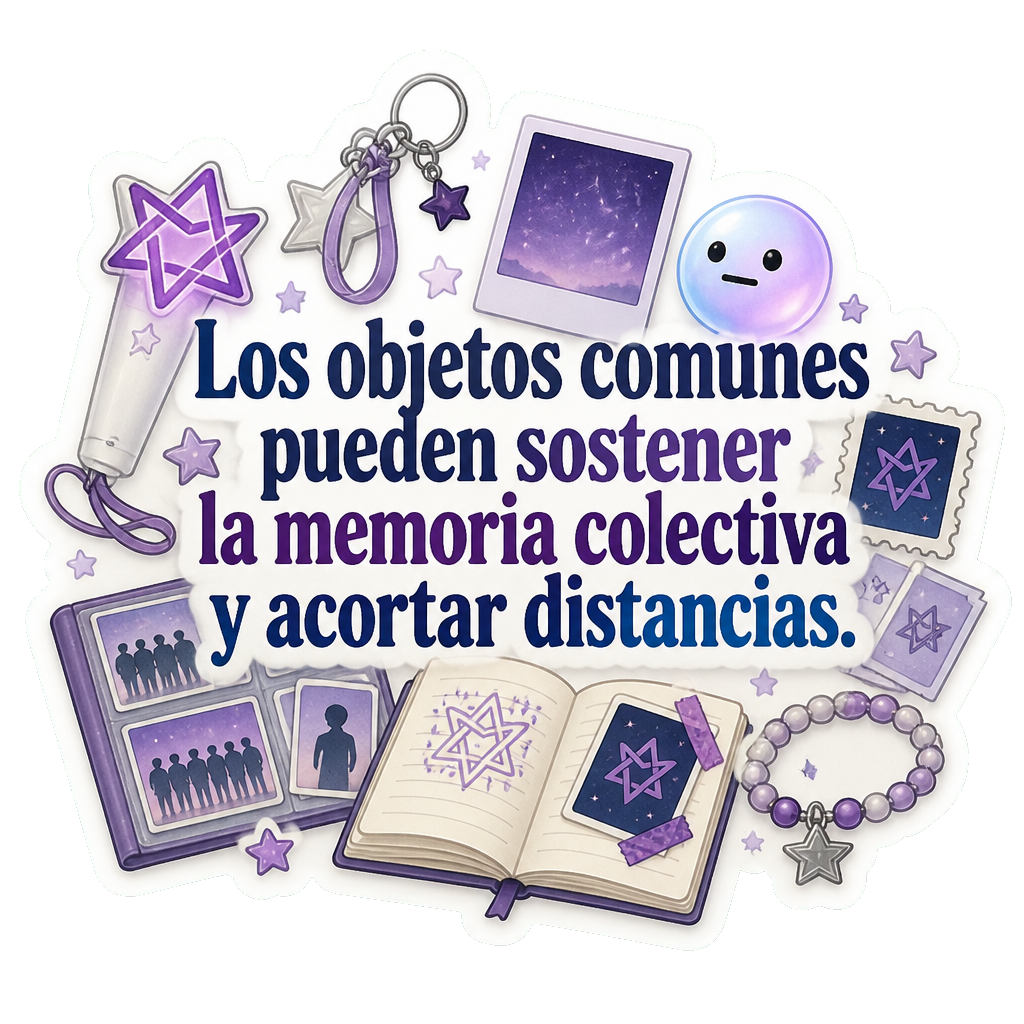 Los objetos comunes pueden sostener la memoria colectiva y acortar distancias.