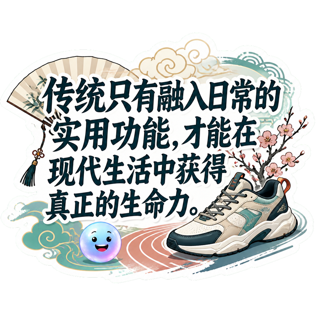 传统只有融入日常的实用功能，才能在现代生活中获得真正的生命力。