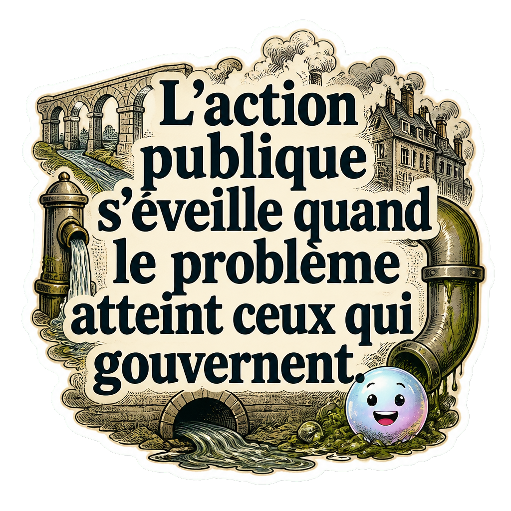 L'action publique s'éveille quand le problème atteint ceux qui gouvernent.
