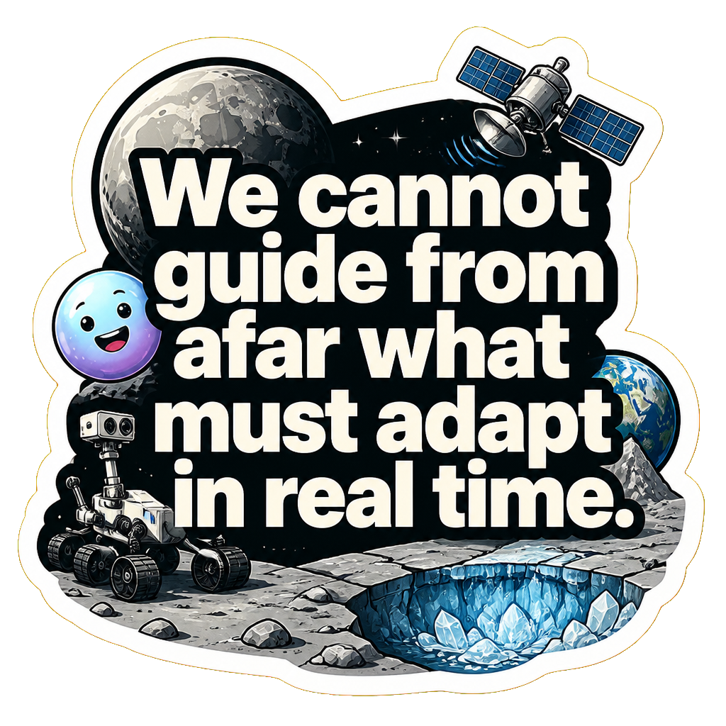 We cannot guide from afar what must adapt in real time.