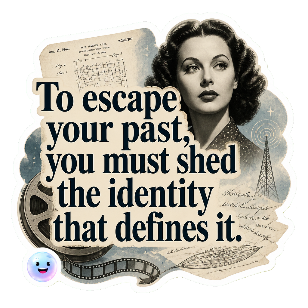 To escape your past, you must shed the identity that defines it.