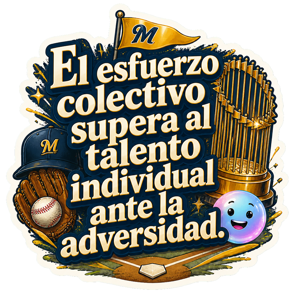 El esfuerzo colectivo supera al talento individual ante la adversidad.