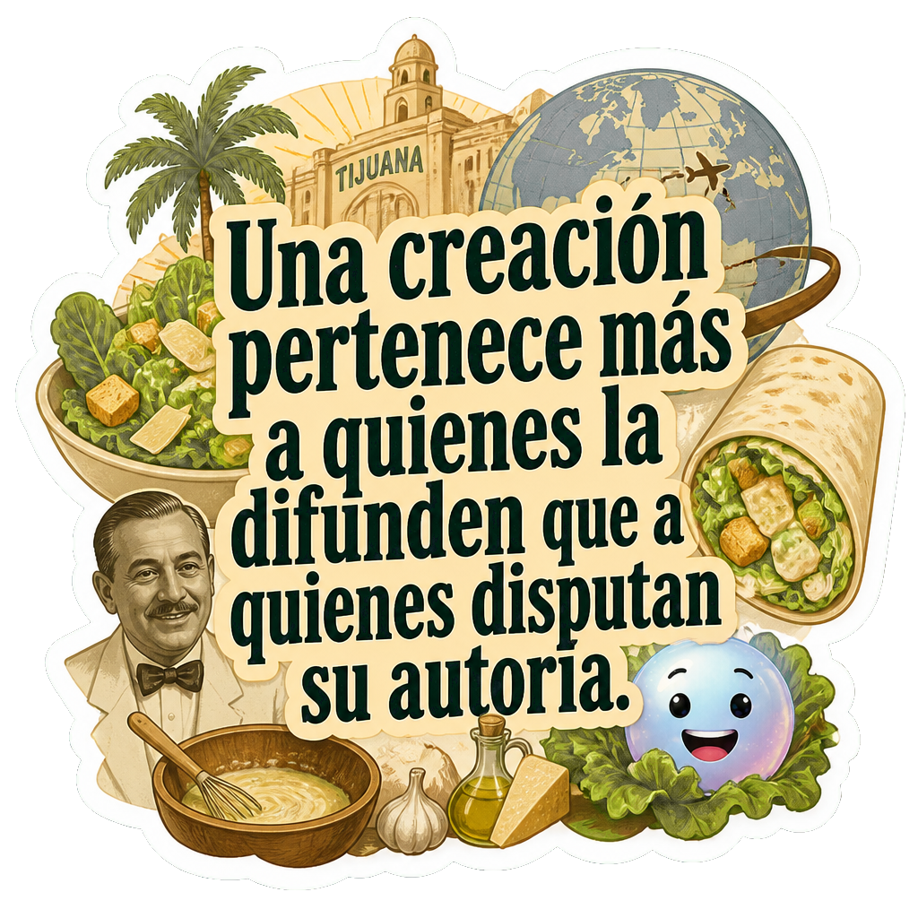 Una creación pertenece más a quienes la difunden que a quienes disputan su autoría.