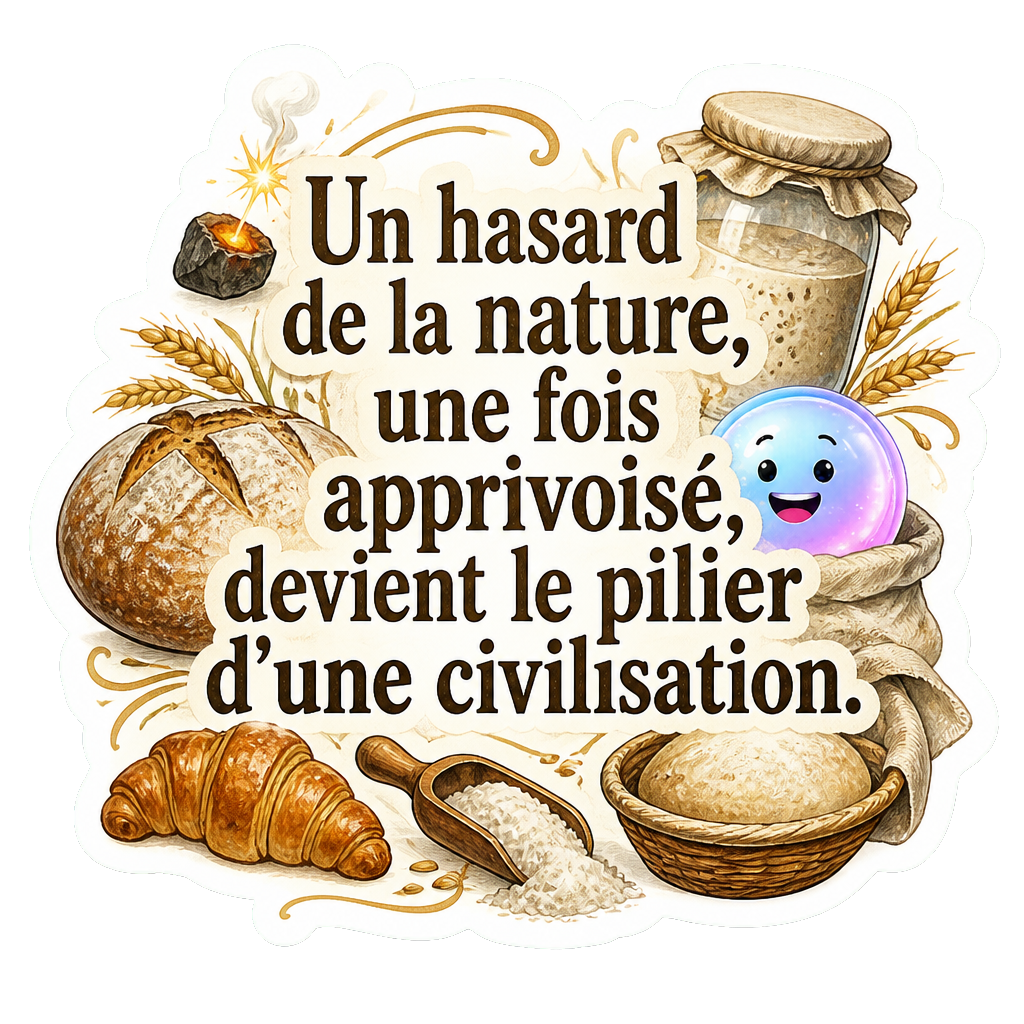 Un hasard de la nature, une fois apprivoisé, devient le pilier d'une civilisation.