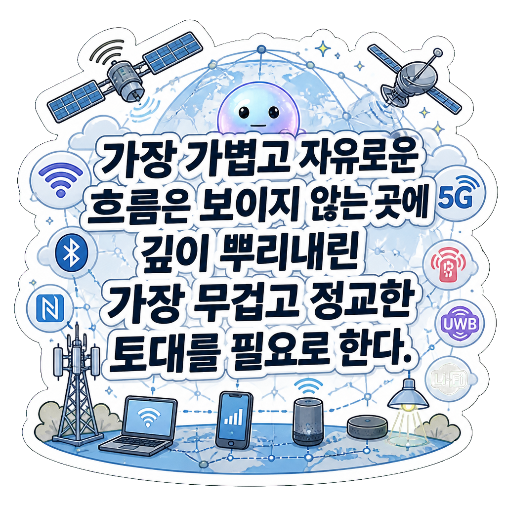 가장 가볍고 자유로운 흐름은 보이지 않는 곳에 깊이 뿌리내린 가장 무겁고 정교한 토대를 필요로 한다.