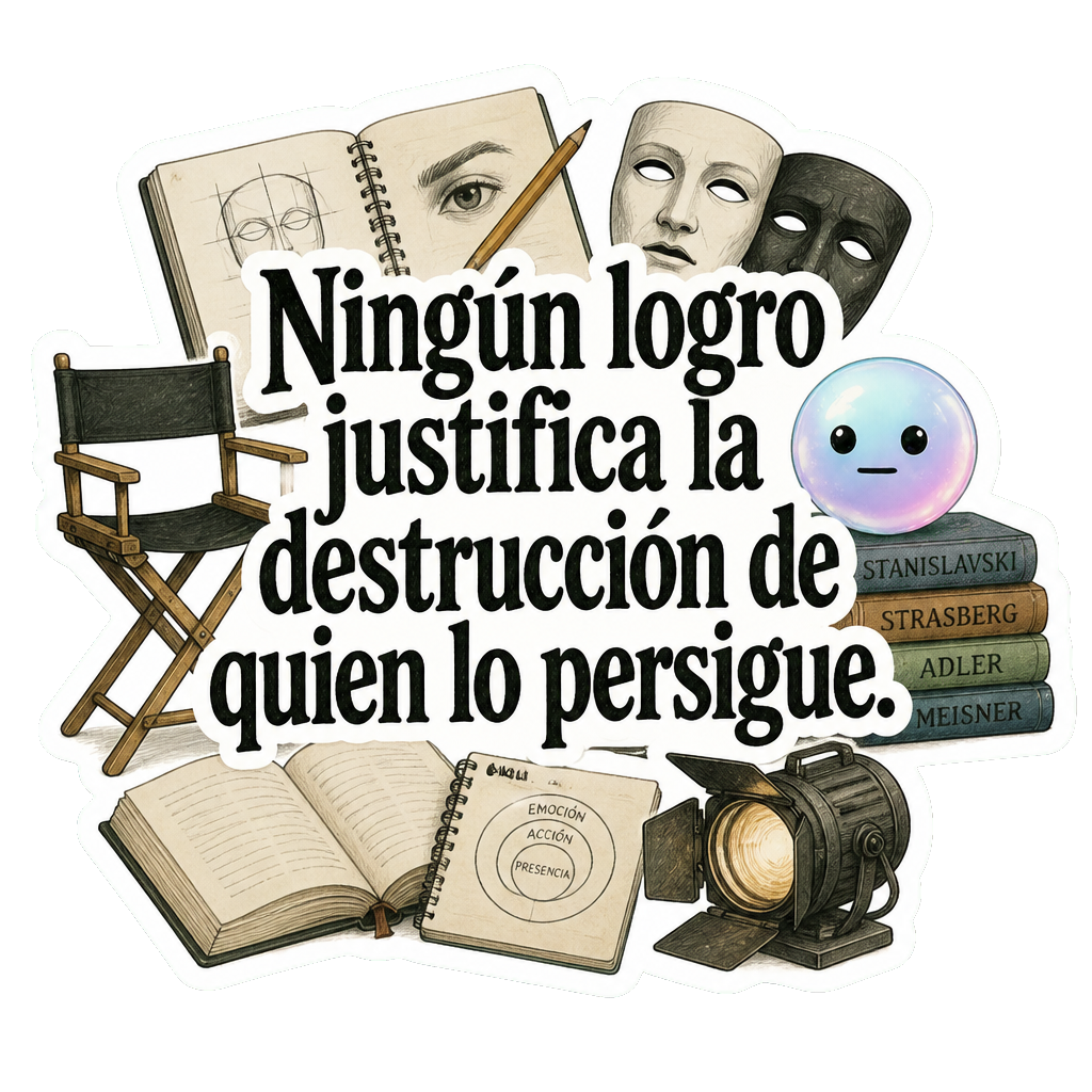 Ningún logro justifica la destrucción de quien lo persigue.