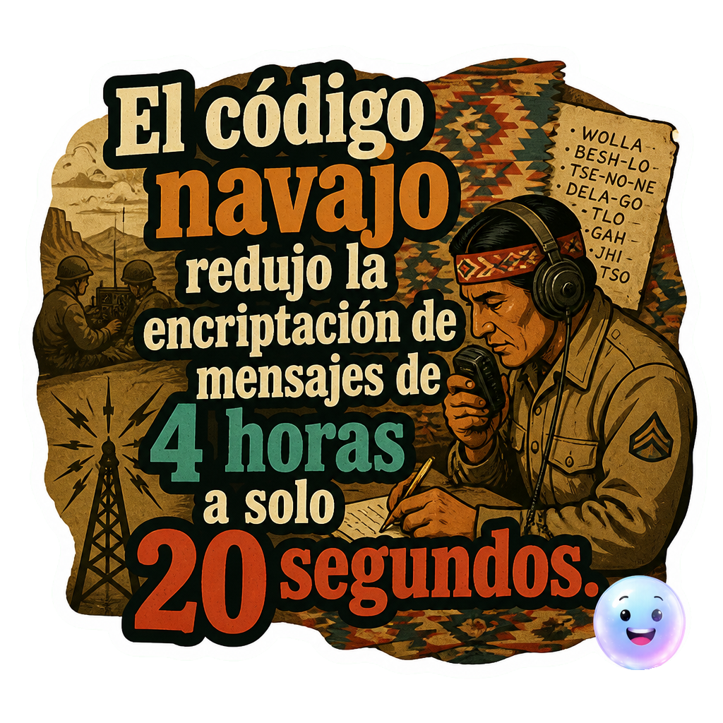 El código navajo redujo la encriptación de mensajes de 4 horas a solo 20 segundos.