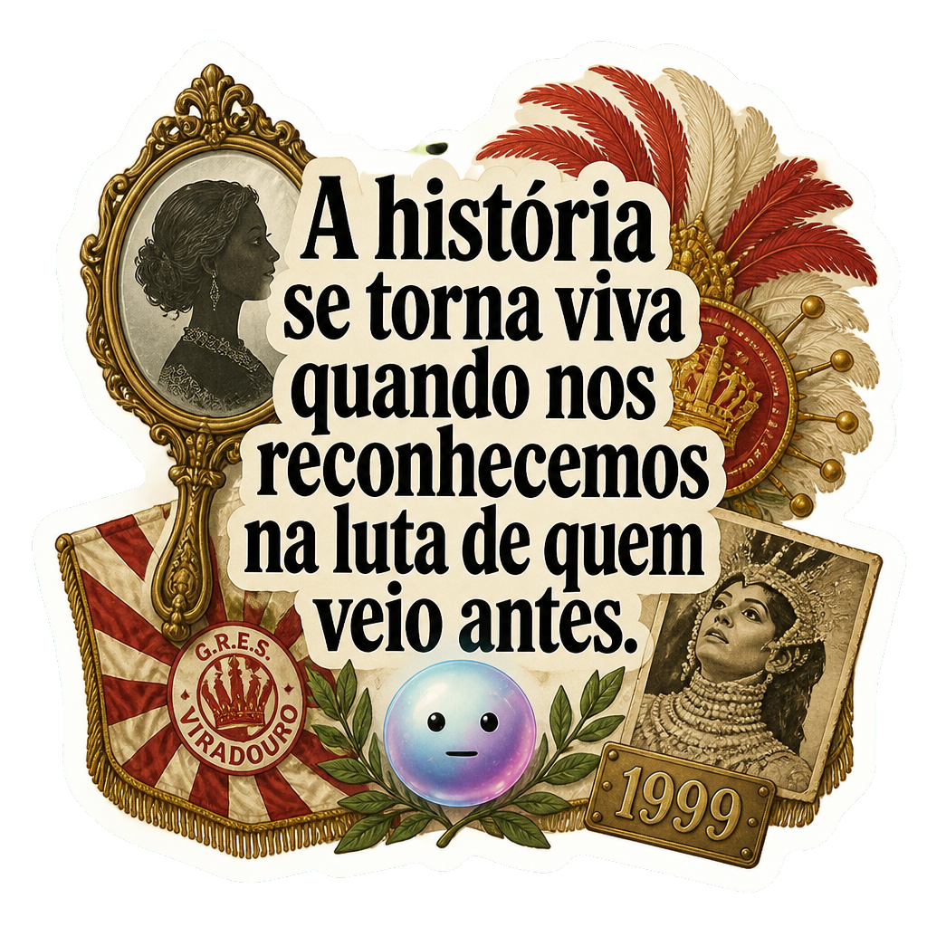 A história se torna viva quando nos reconhecemos na luta de quem veio antes.