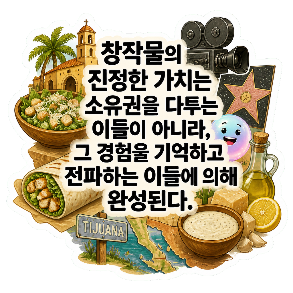 창작물의 진정한 가치는 소유권을 다투는 이들이 아니라, 그 경험을 기억하고 전파하는 이들에 의해 완성된다.