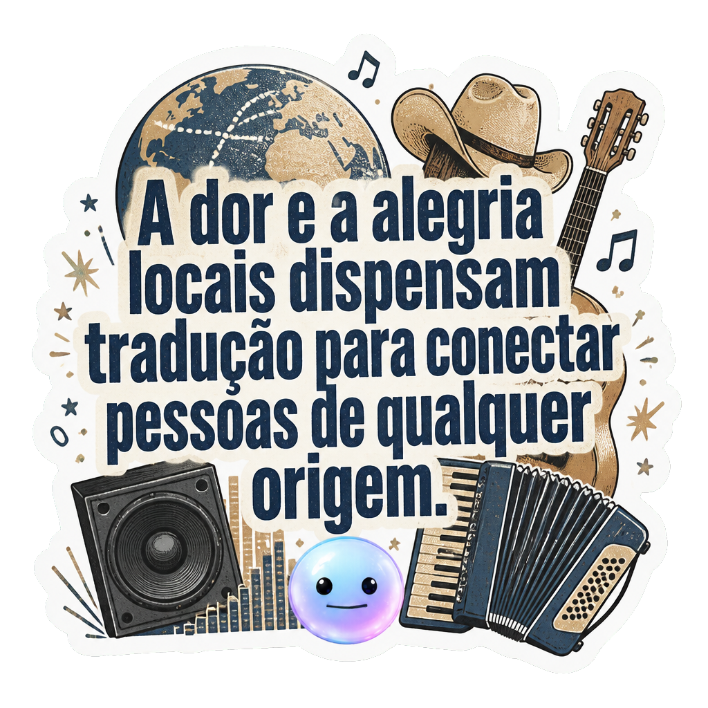 A dor e a alegria locais dispensam tradução para conectar pessoas de qualquer origem.