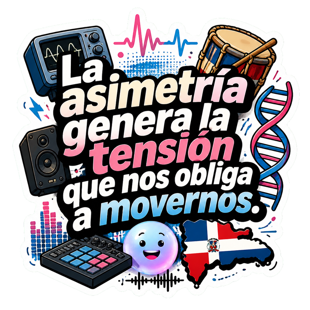 La asimetría genera la tensión que nos obliga a movernos.