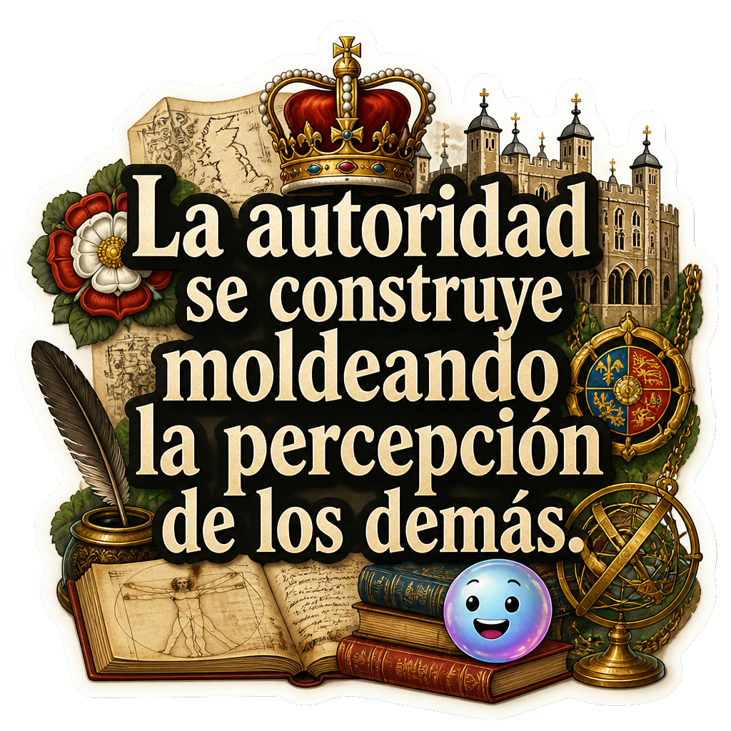 La autoridad se construye moldeando la percepción de los demás.