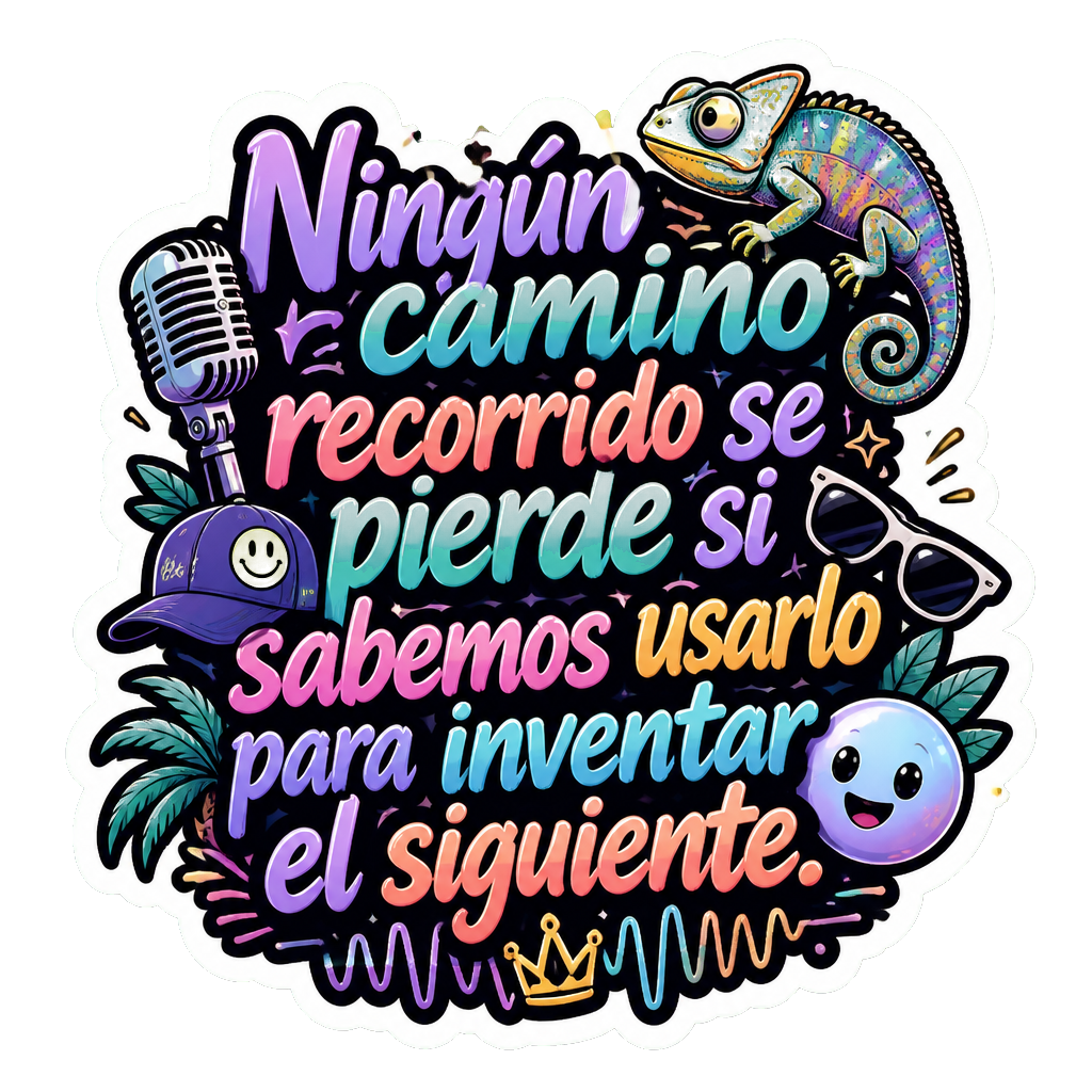 Ningún camino recorrido se pierde si sabemos usarlo para inventar el siguiente.