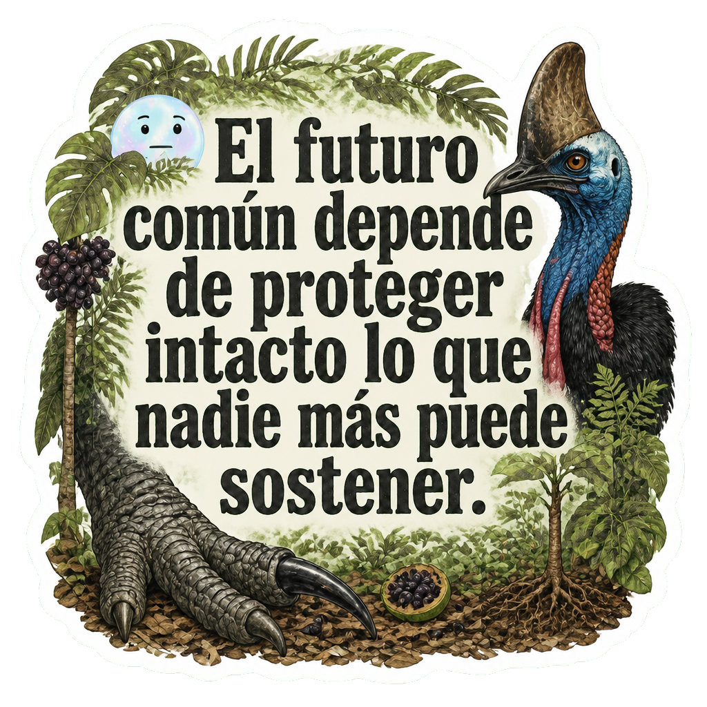 El futuro común depende de proteger intacto lo que nadie más puede sostener.