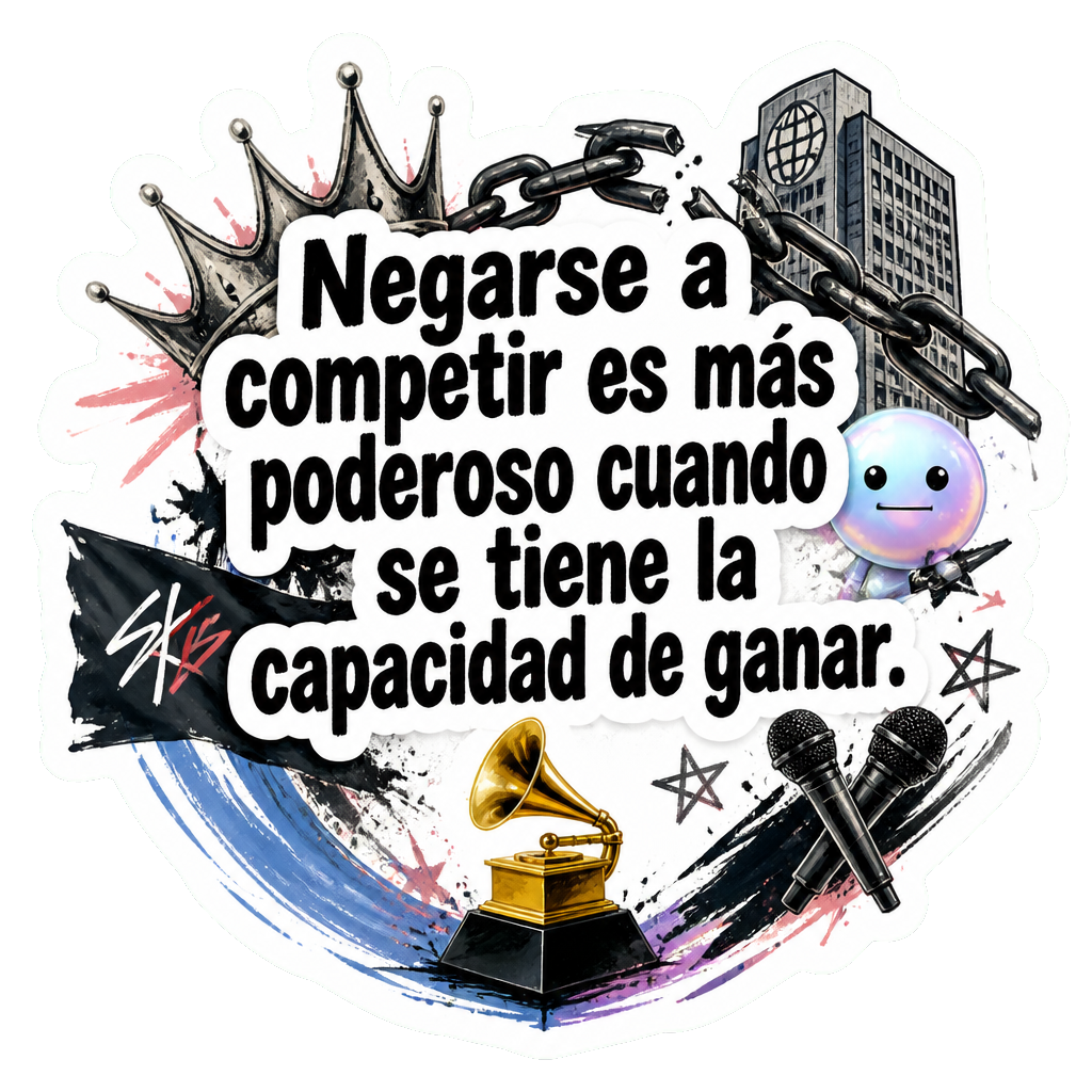 Negarse a competir es más poderoso cuando se tiene la capacidad de ganar.