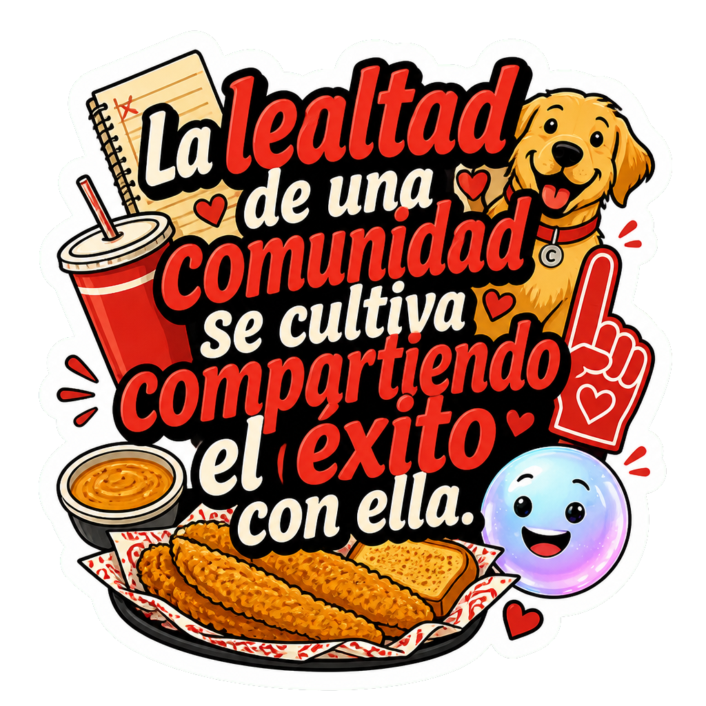 La lealtad de una comunidad se cultiva compartiendo el éxito con ella.