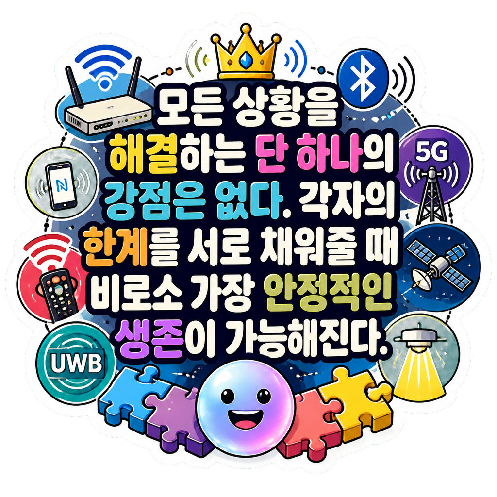 모든 상황을 해결하는 단 하나의 강점은 없다. 각자의 한계를 서로 채워줄 때 비로소 가장 안정적인 생존이 가능해진다.
