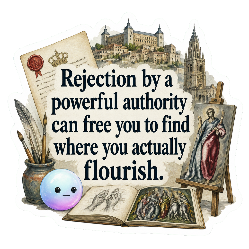 Rejection by a powerful authority can free you to find where you actually flourish.