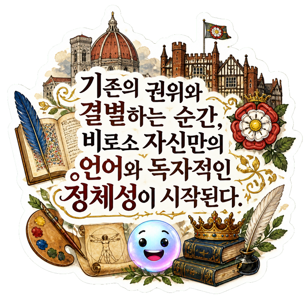 기존의 권위와 결별하는 순간, 비로소 자신만의 언어와 독자적인 정체성이 시작된다.