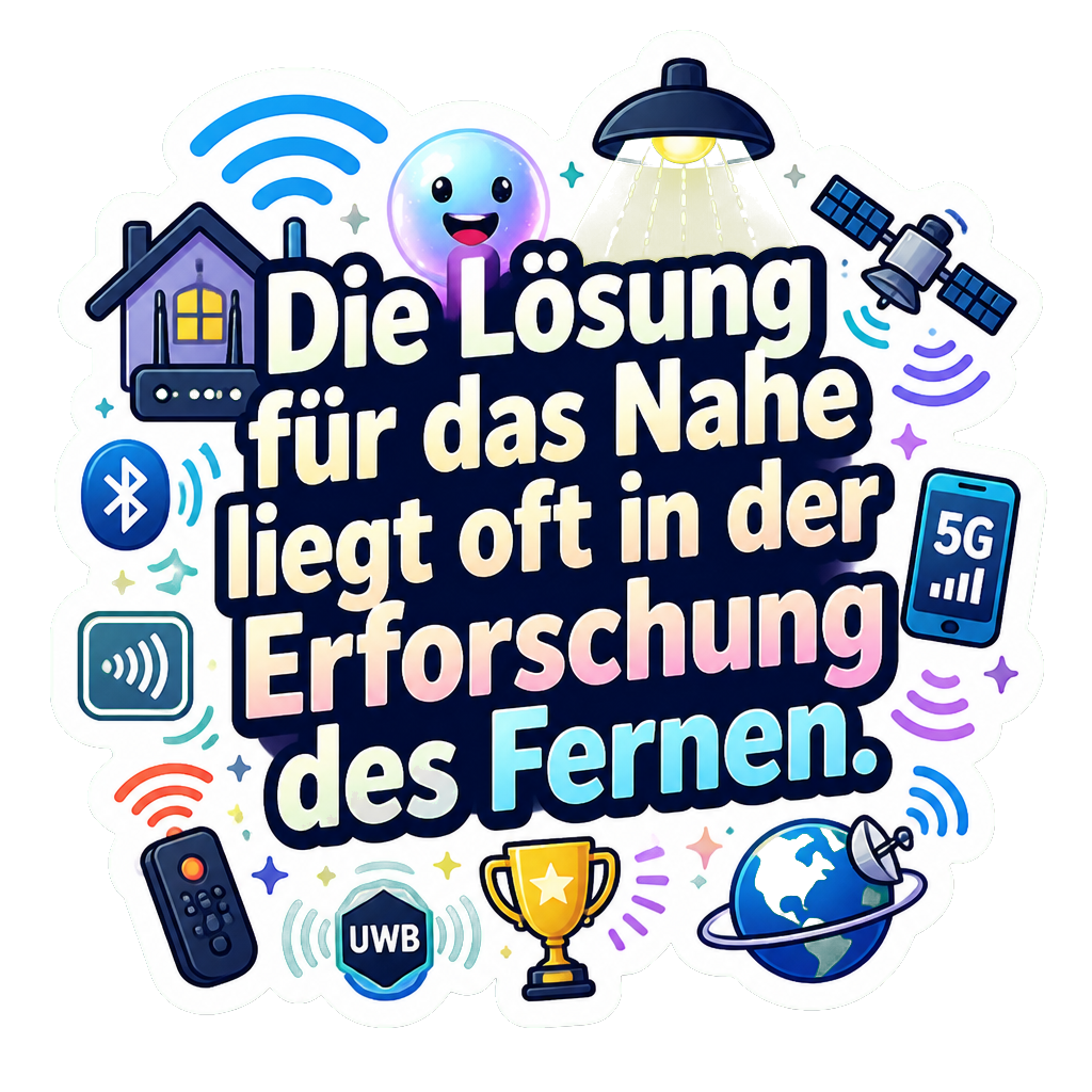Die Lösung für das Nahe liegt oft in der Erforschung des Fernen.