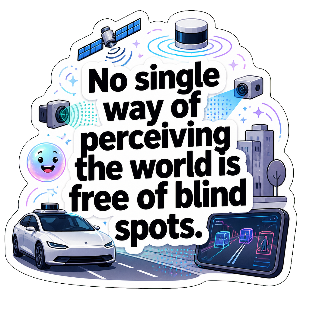 No single way of perceiving the world is free of blind spots.