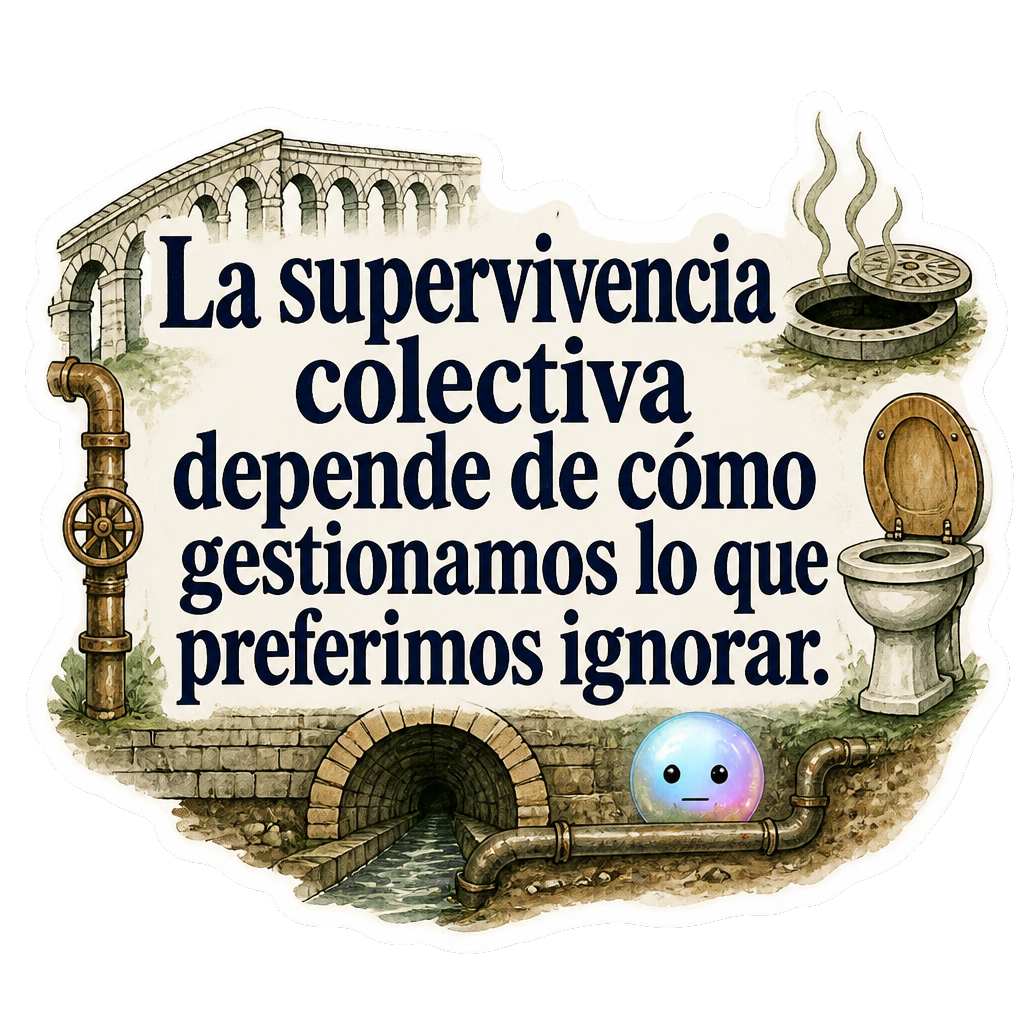 La supervivencia colectiva depende de cómo gestionamos lo que preferimos ignorar.