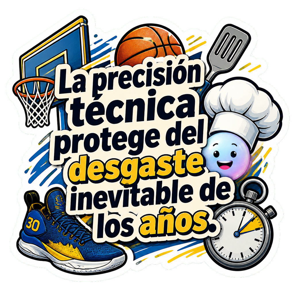 La precisión técnica protege del desgaste inevitable de los años.