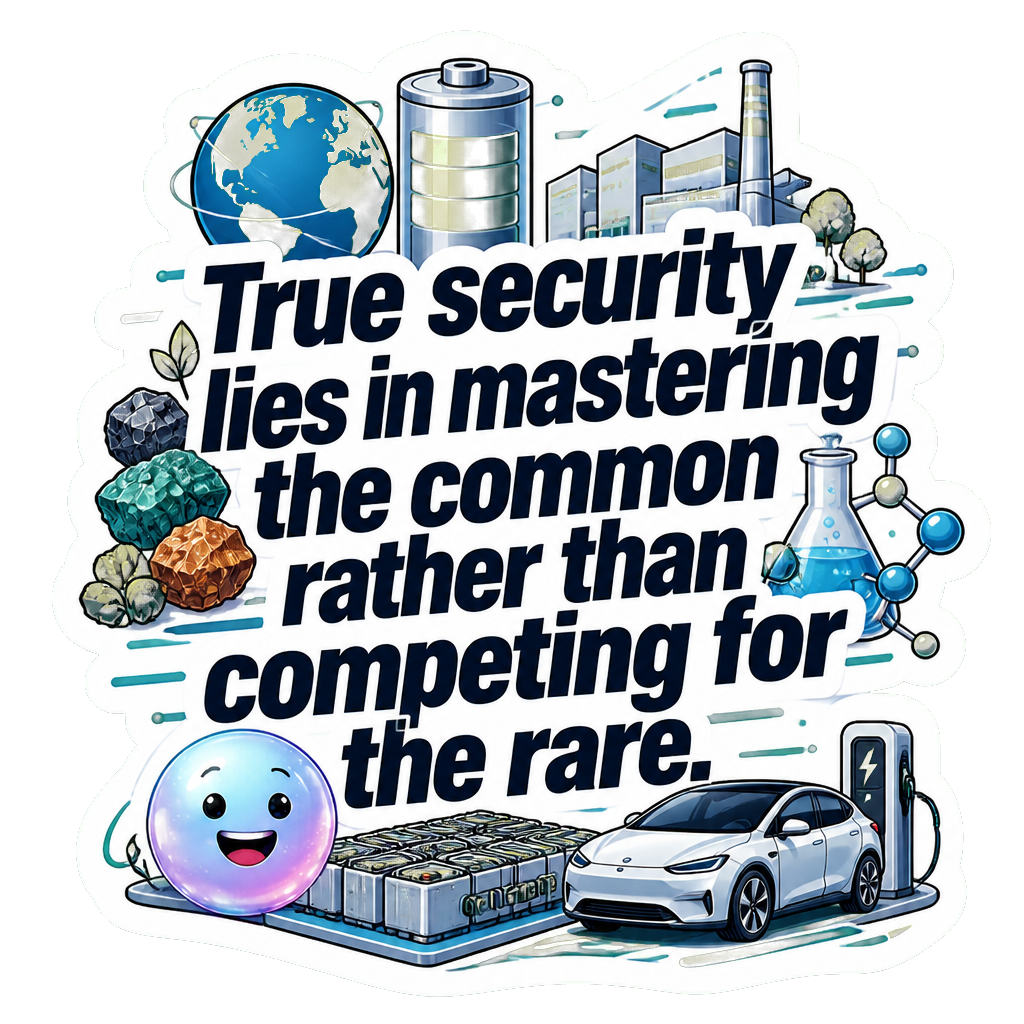 True security lies in mastering the common rather than competing for the rare.
