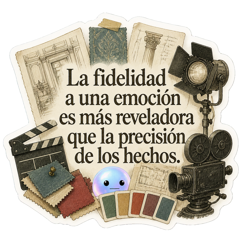 La fidelidad a una emoción es más reveladora que la precisión de los hechos.