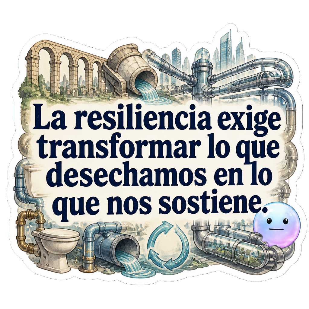 La resiliencia exige transformar lo que desechamos en lo que nos sostiene.