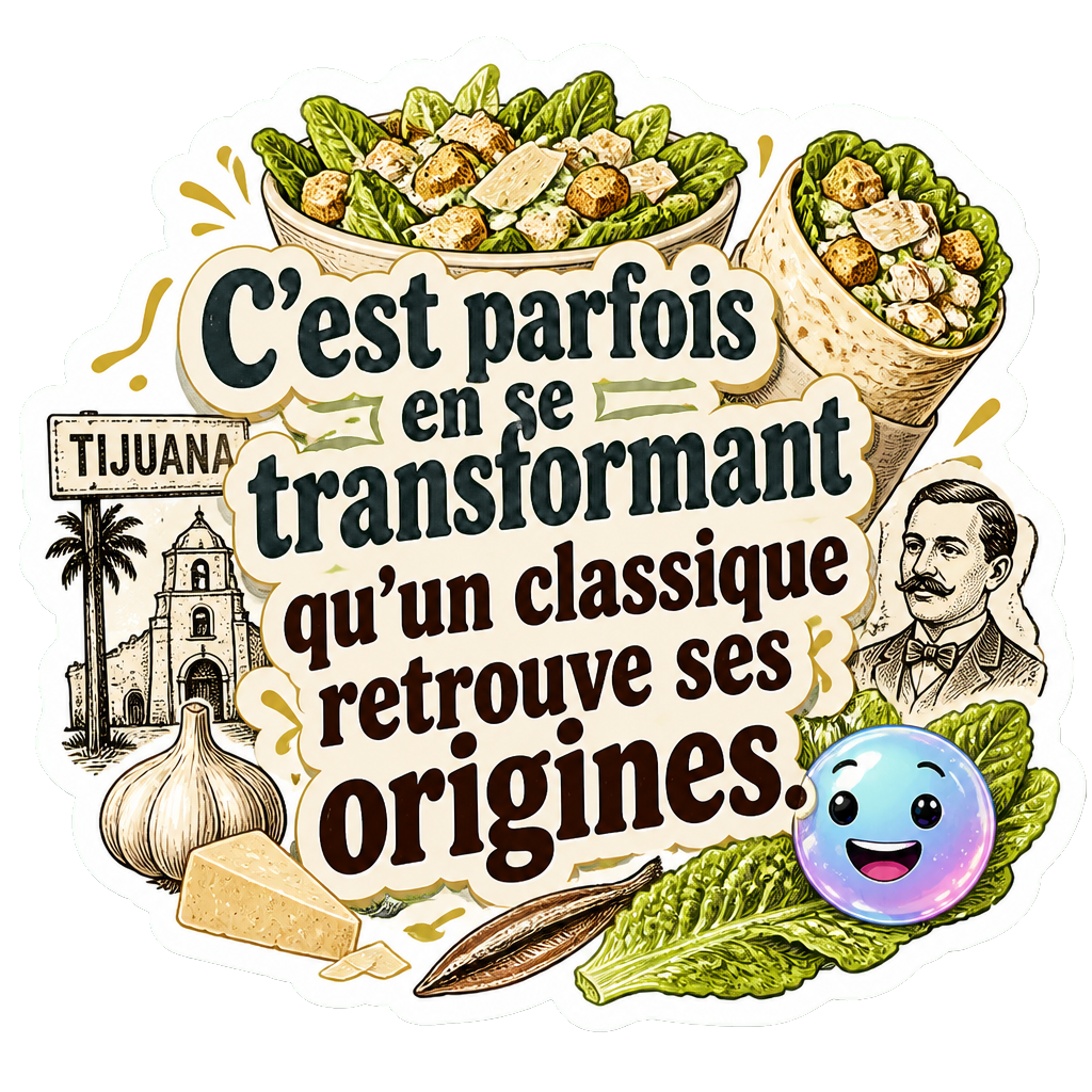 C'est parfois en se transformant qu'un classique retrouve ses origines.