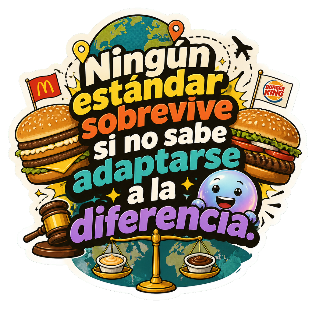 Ningún estándar sobrevive si no sabe adaptarse a la diferencia.